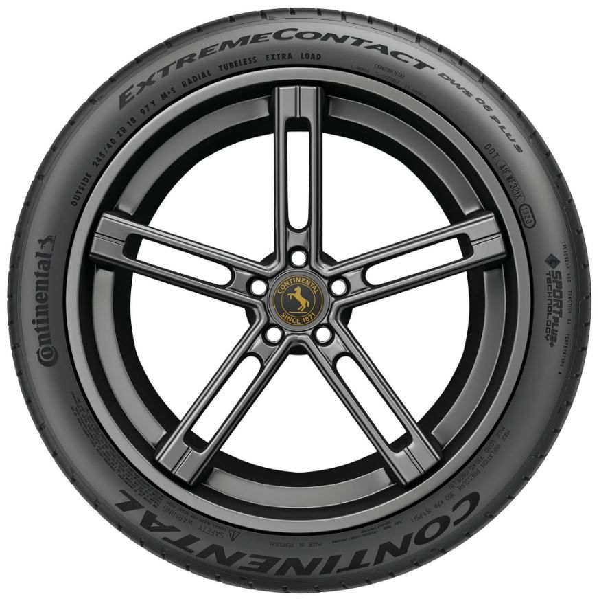 Set of (4) New 285/30ZR19 Continental Extreme Contact DWS06 Plus 98Y - Image 2