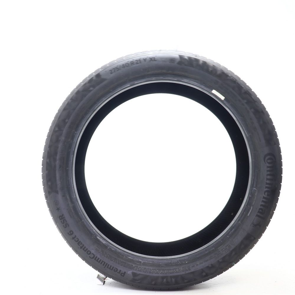 Set of (2) Used 275/40R21 Continental PremiumContact 6 SSR 107Y - 6.5-8/32 - Image 6