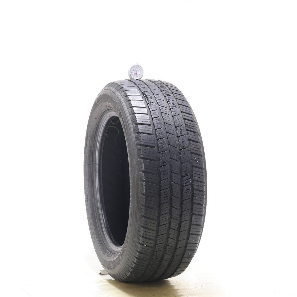 Set of (2) Used 225/55R17 Michelin Defender LTX M/S 101H - 6.5-7/32 - Image 1