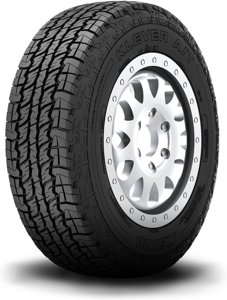 Set of (2) New LT 215/85R16 Kenda Klever A/T 115Q - Image 1