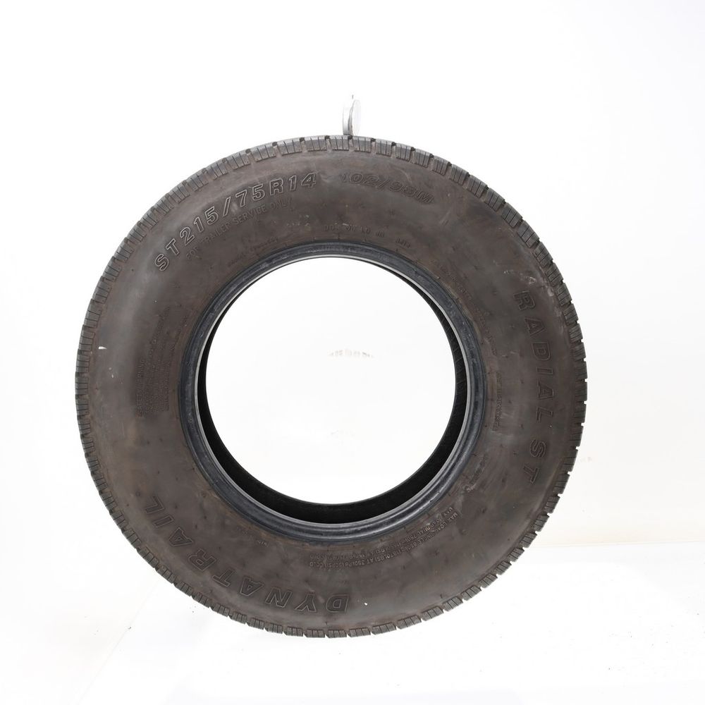 Used ST 215/75R14 Dynatrail Radial ST 102/98M C - 7/32 - Image 3