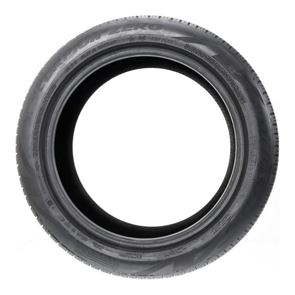 Set of (4) Used 275/45R20 Pirelli Scorpion Zero Run Flat 110H - 7-7.5/32 - Image 6