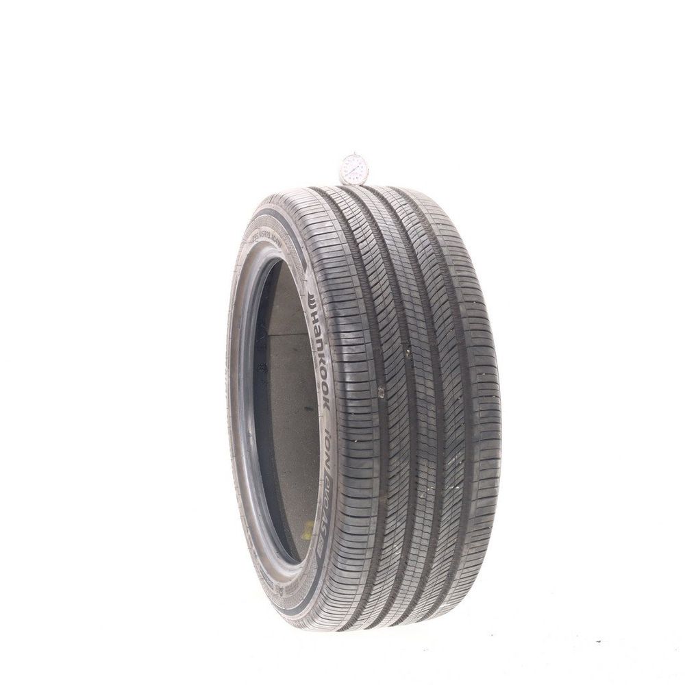 Set of (4) Used 255/45R19 Hankook iON evo AS SUV Sound Absorber EV 104W - 8.5-9/32 - Image 4