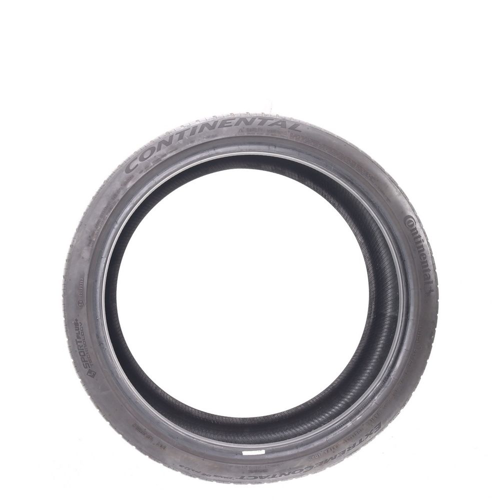 Set of (2) Used 245/35ZR21 Continental ExtremeContact DWS06 Plus 96Y - 8-9/32 - Image 3