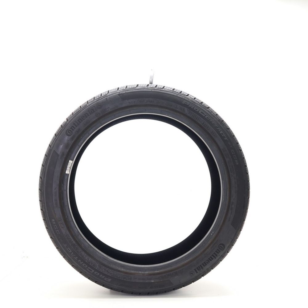 Set of (2) Used 245/40R18 Continental ProContact GX SSR MOE 97H - 7.5-9/32 - Image 6