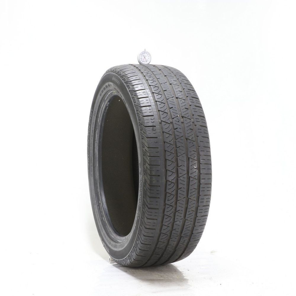 Set of (2) Used 255/45R20 Continental CrossContact LX Sport VOL ContiSilent 105H - 5.5/32 - Image 1