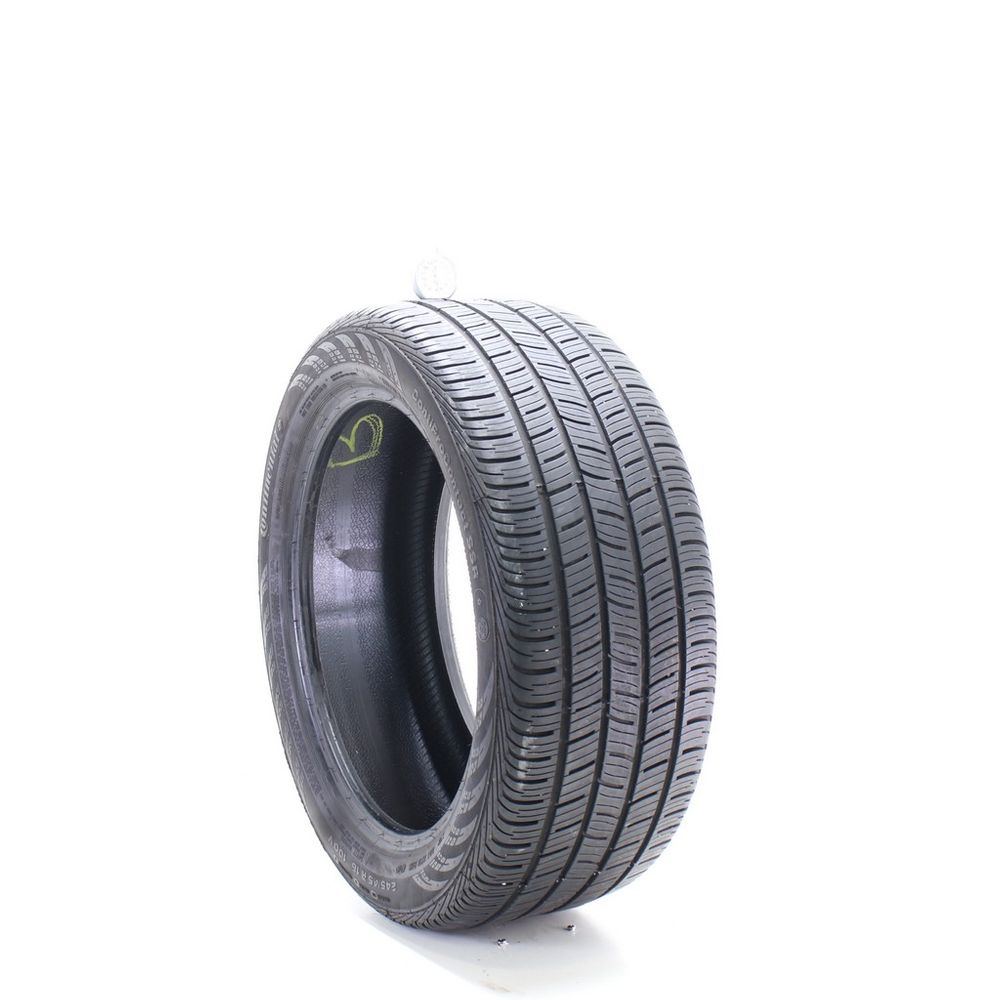 Set of (2) Used 245/45R18 Continental ContiProContact SSR 100V - 6.5-8/32 - Image 1