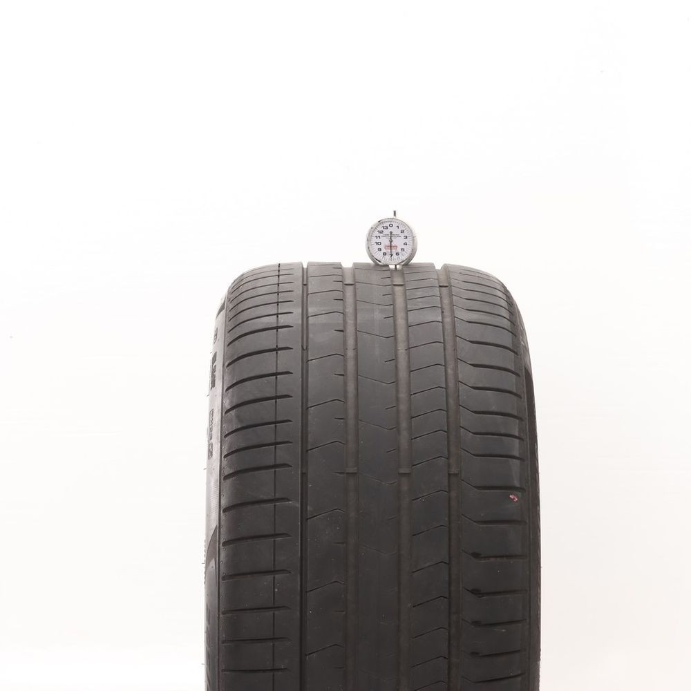 Set of (2) Used 285/40R19 Pirelli P Zero PZ4 TO Elect PNCS 107Y - 6.5-7/32 - Image 5