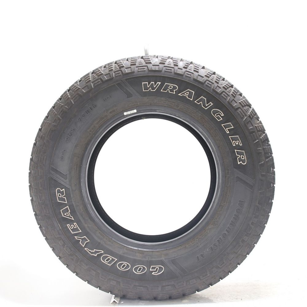 Set of (2) Used 265/70R16 Goodyear Wrangler Workhorse AT 112T - 10.5-11.5/32 - Image 3