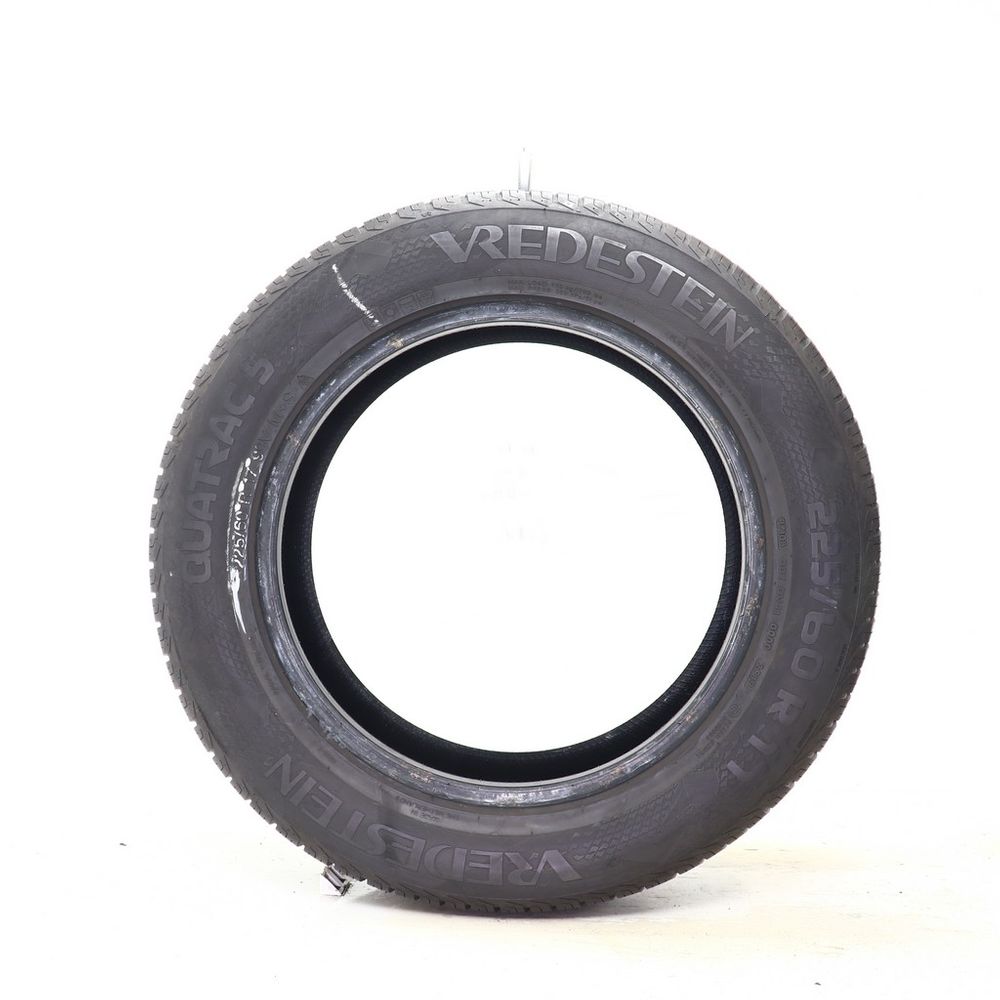 Set of (2) Used 225/60R17 Vredestein Quatrac 5 99V - 5.5-7/32 - Image 6