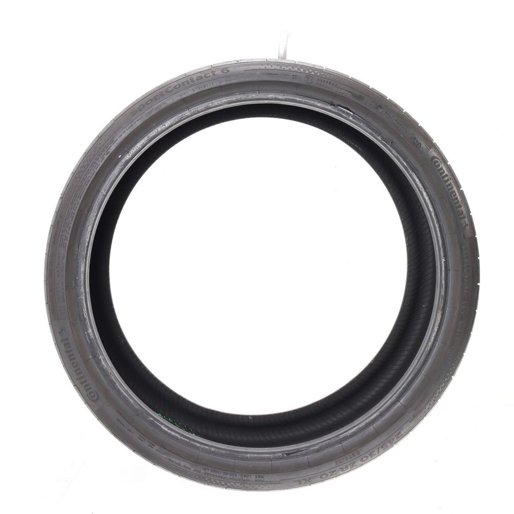 Used 245/30ZR20 Continental SportContact 6 90Y - 7.5/32 - Image 3