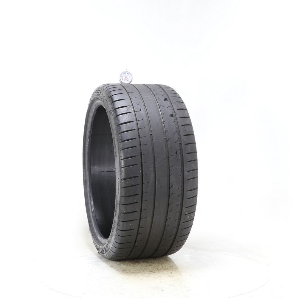 Set of (2) Used 285/30ZR20 Michelin Pilot Sport 4 S 99Y - 5-5.5/32 - Image 1