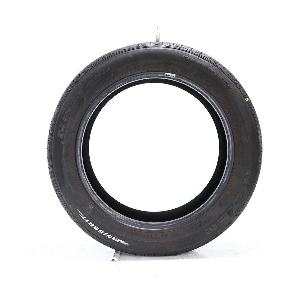 Set of (4) Used 215/55R17 Nexen N'Priz AH5 94H - 5.5-7/32 - Image 3