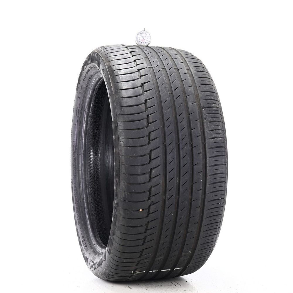 Set of (4) Used 315/35R21 Continental PremiumContact 6 SSR 111Y - 5.5-7/32 - Image 1