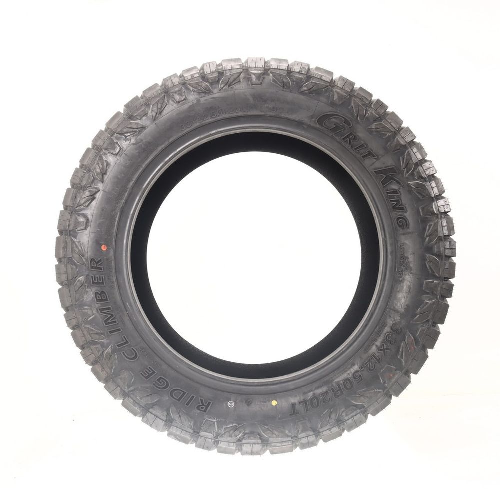 Set of (4) New LT 33X12.5R20 Grit King Ridge Climber 119Q F - Image 3