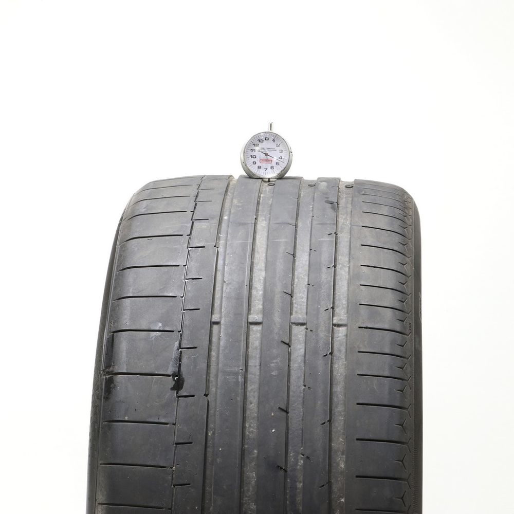 Set of (2) Used 295/35ZR23 Continental SportContact 6 AO 108Y - 4-5/32 - Image 2