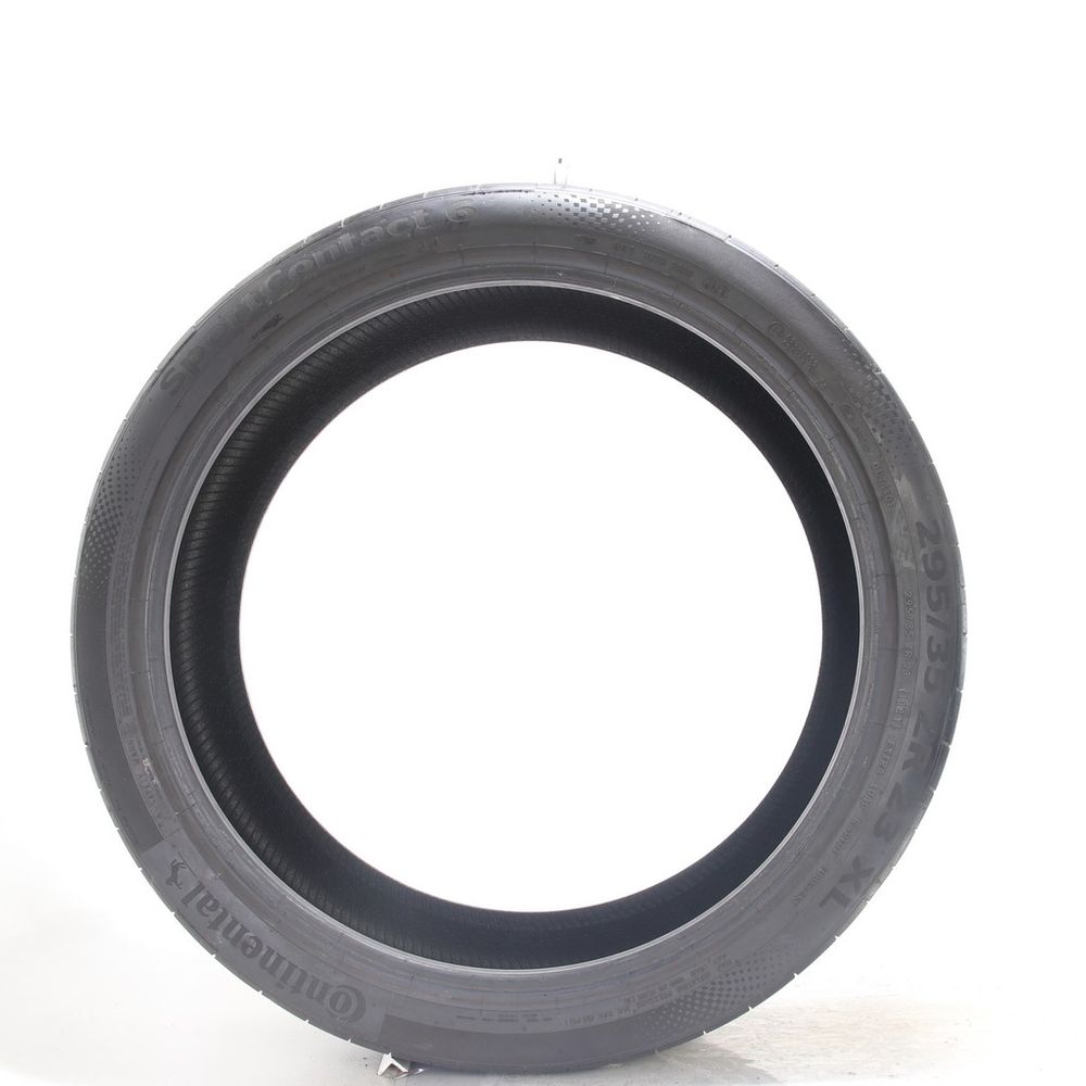 Set of (2) Used 295/35ZR23 Continental SportContact 6 AO 108Y - 4-5/32 - Image 3