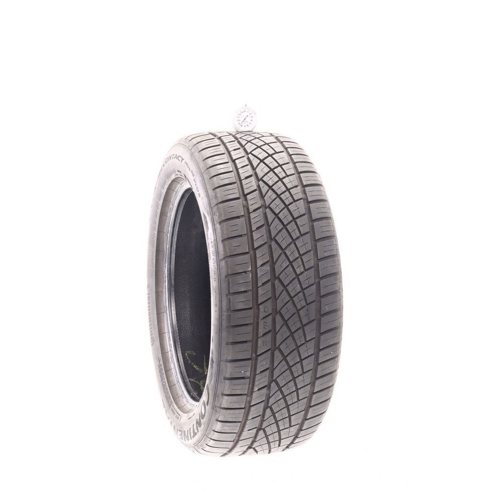 Set of (2) Used 235/50ZR17 Continental ExtremeContact DWS06 Plus 96W - 8.5/32 - Image 1