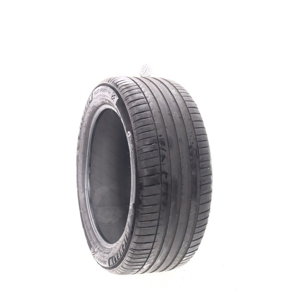 Set of (2) Used 285/45R21 Michelin Pilot Sport 4 SUV 113Y - 7-8/32 - Image 4