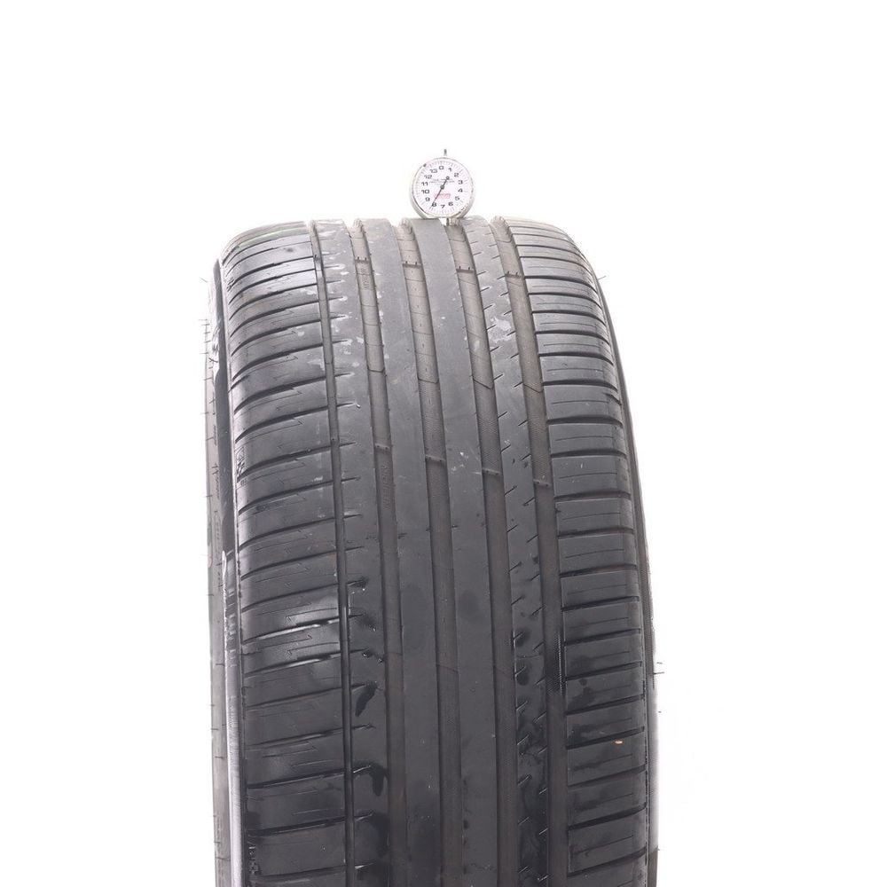 Set of (2) Used 285/45R21 Michelin Pilot Sport 4 SUV 113Y - 7-8/32 - Image 5