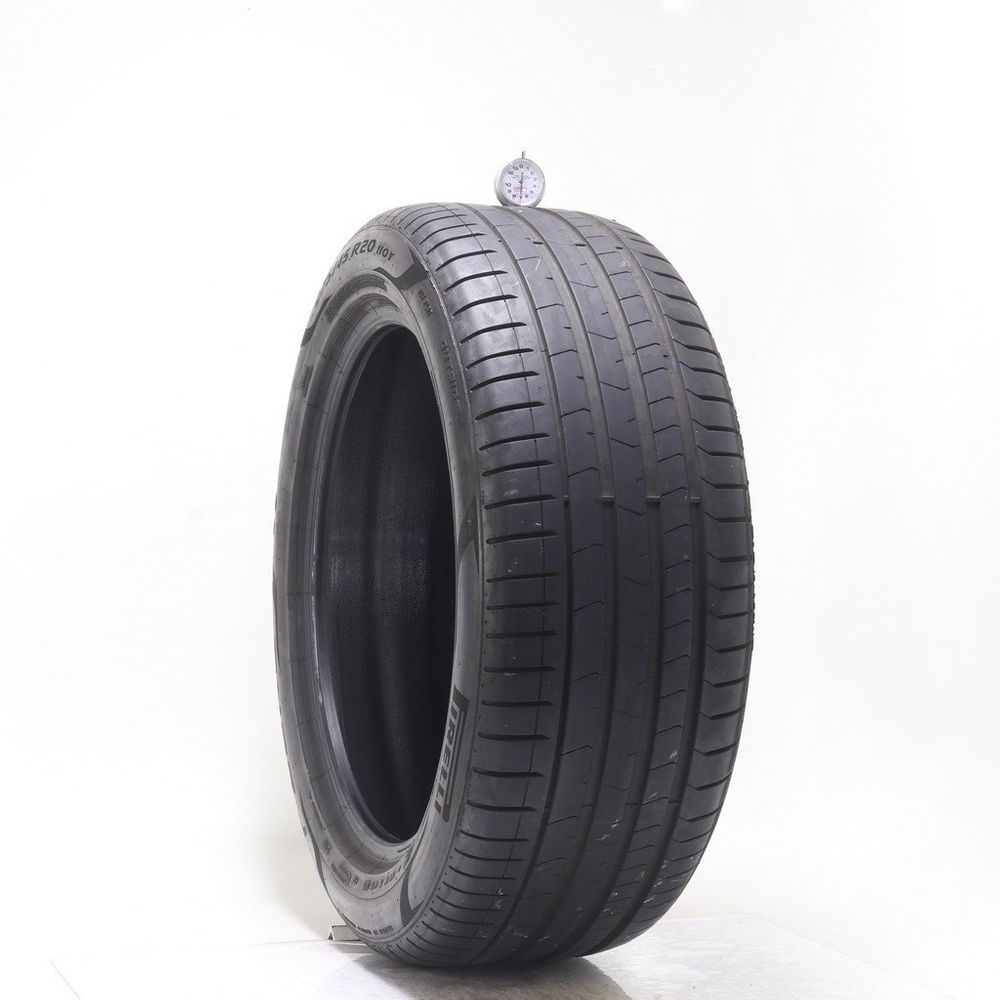 Set of (2) Used 275/45R20 Pirelli P Zero PZ4 Run Flat 110Y - 7-8/32 - Image 1
