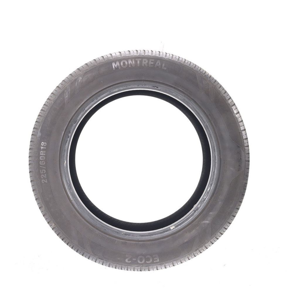 Set of (4) Used 225/60R18 Montreal Eco-2 100V - 6-6.5/32 - Image 3
