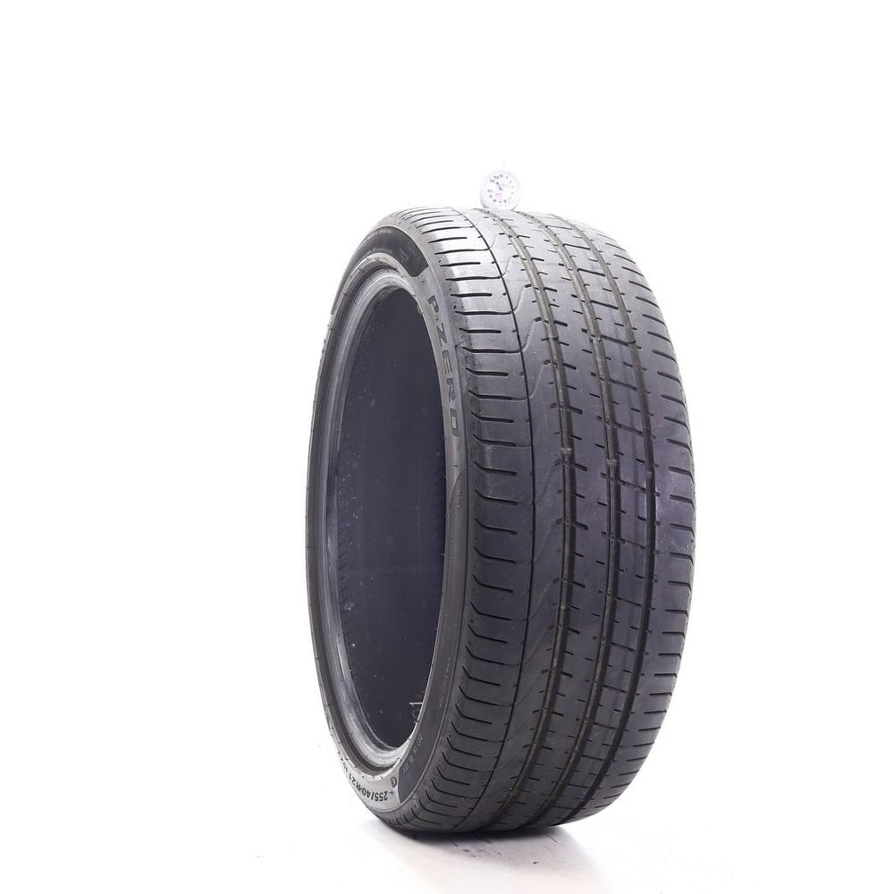 Set of (2) Used 255/40R21 Pirelli P Zero RO1 102Y - 5.5-6/32 - Image 1