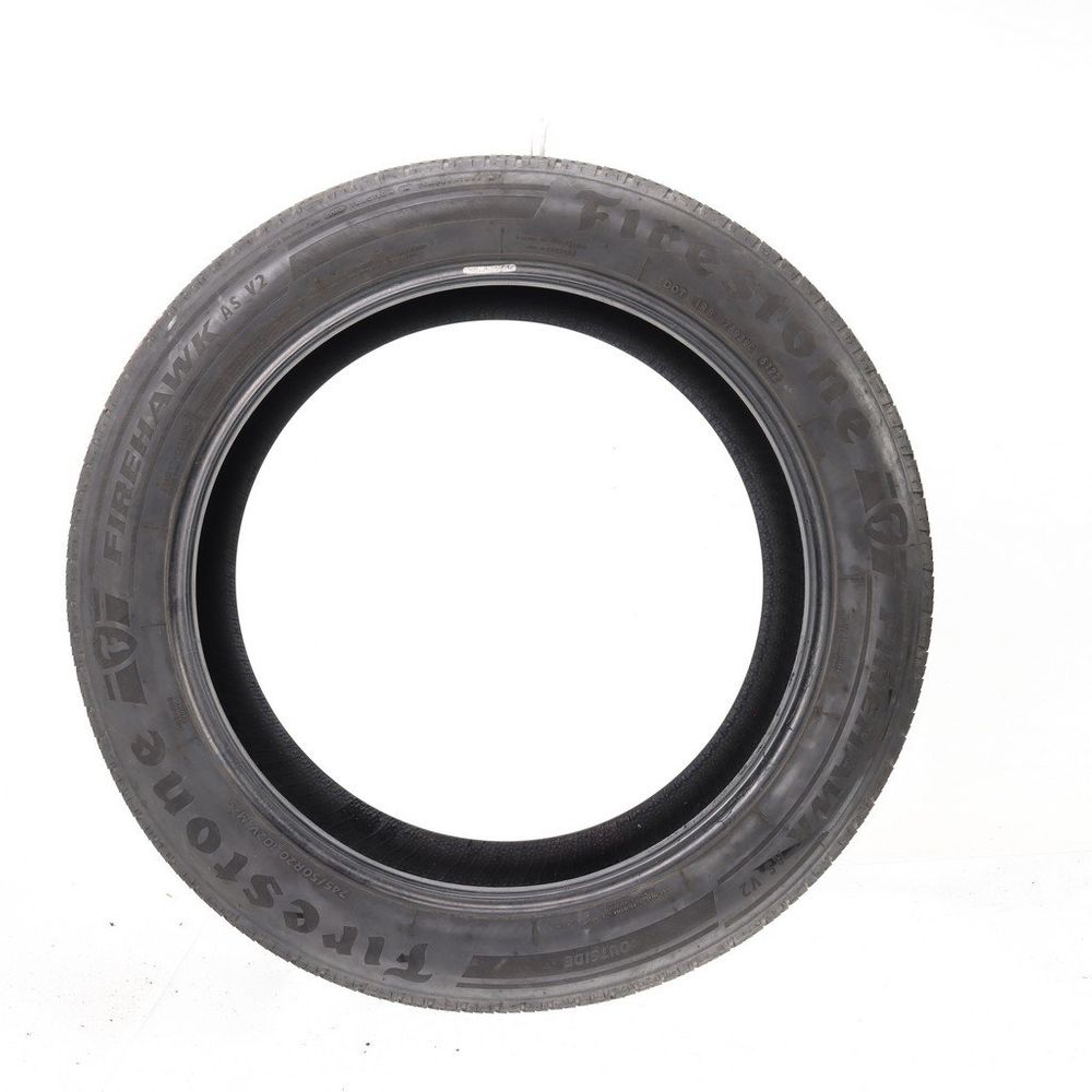 Set of (4) Used 245/50R20 Firestone Firehawk AS V2 102V - 6.5-8/32 - Image 3