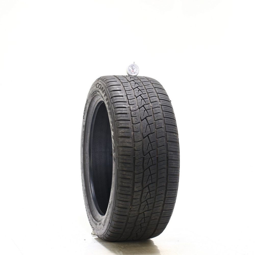 Set of (2) Used 245/45ZR18 Continental ControlContact Sport SRS Plus 100Y - 5.5-6/32 - Image 1