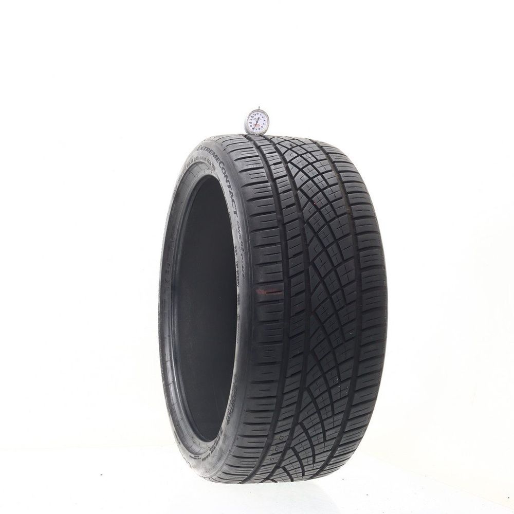 Set of (2) Used 255/35ZR20 Continental ExtremeContact DWS06 Plus 97Y - 7.5-8/32 - Image 1
