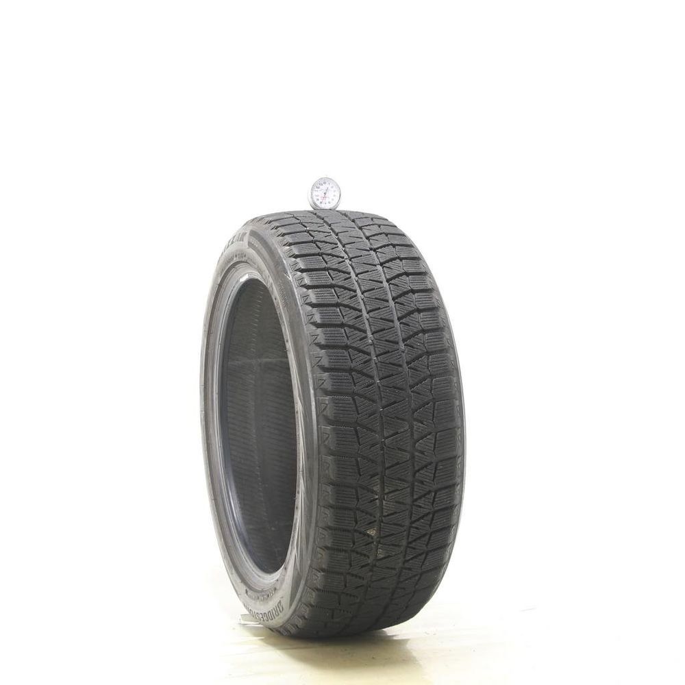 Set of (2) Used 205/50R17 Bridgestone Blizzak WS80 93H - 8-9/32 - Image 1