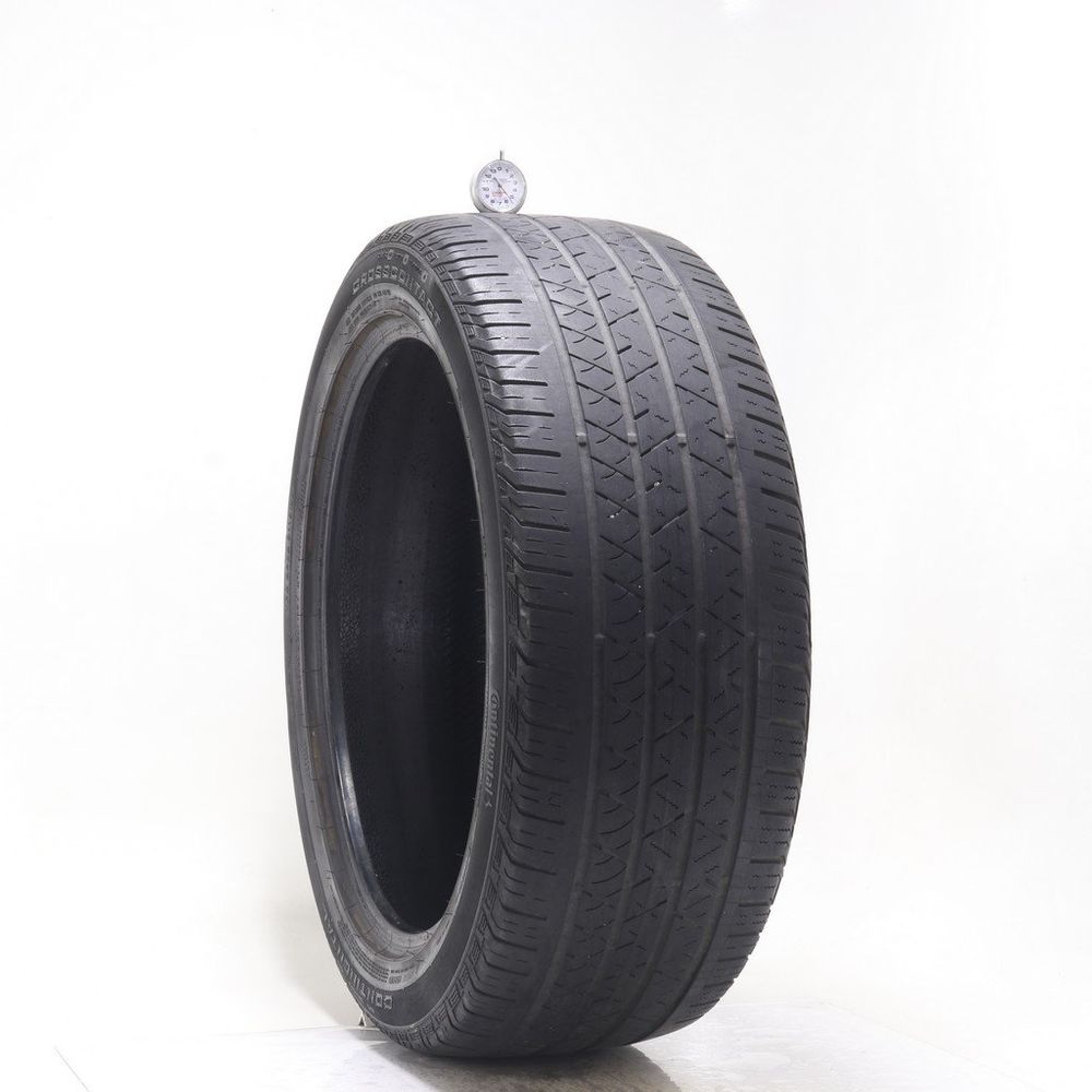 Set of (4) Used 265/45R21 Continental CrossContact LX Sport 104V - 5.5/32 - Image 1