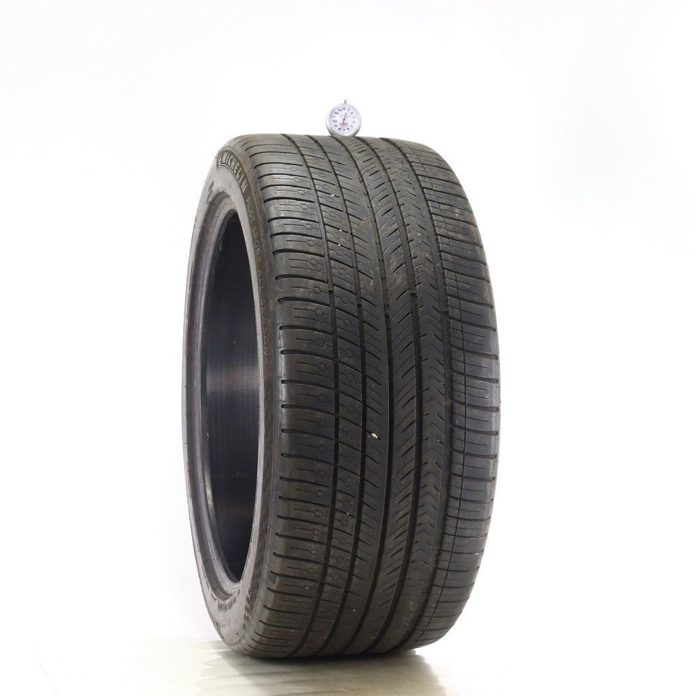 Set of (2) Used 295/40ZR21 Michelin Pilot Sport All Season 4 111Y - 7.5-8/32 - Image 1