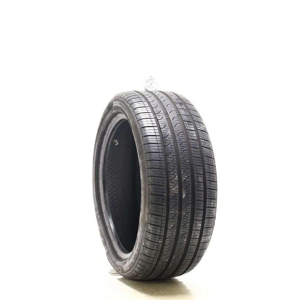 Set of (2) Used P 245/40R18 Pirelli Cinturato P7 AO 93H - 8.5-10/32 - Image 1