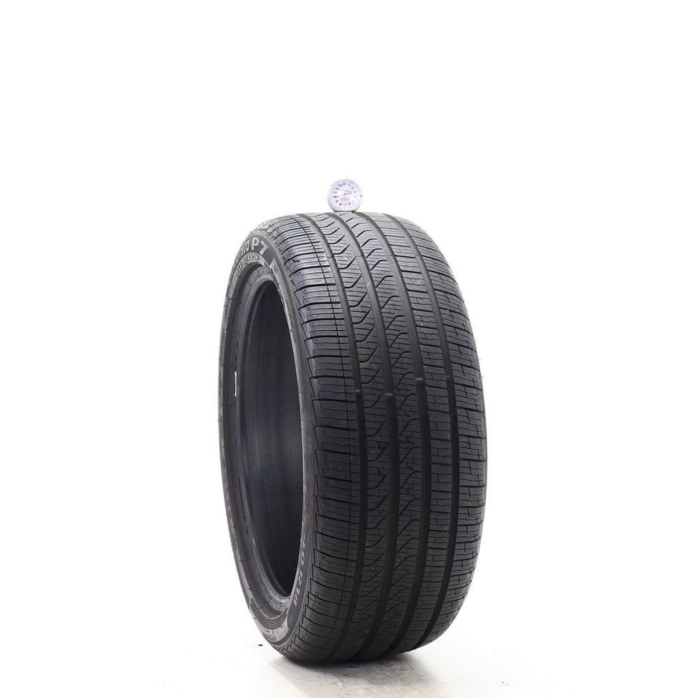 Set of (2) Used P 245/40R18 Pirelli Cinturato P7 AO 93H - 8.5-10/32 - Image 4
