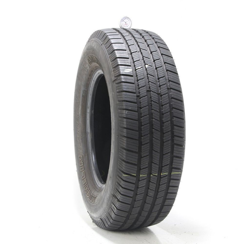 Set of (2) Used LT 265/70R17 Michelin Defender LTX M/S 121/118R E - 11.5/32 - Image 1