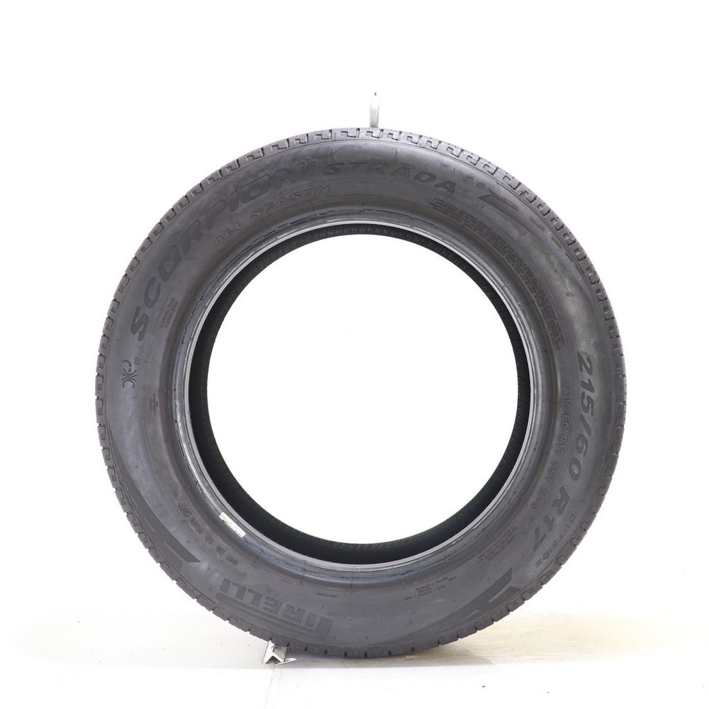Set of (2) Used 215/60R17 Pirelli Scorpion Strada 96T - 7.5-8.5/32 - Image 3