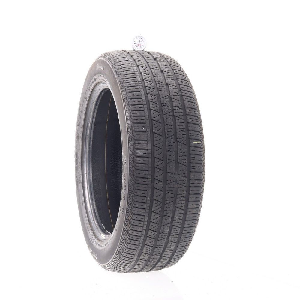 Set of (4) Used 235/55R19 Continental CrossContact LX Sport AO 101H - 7.5-9/32 - Image 1