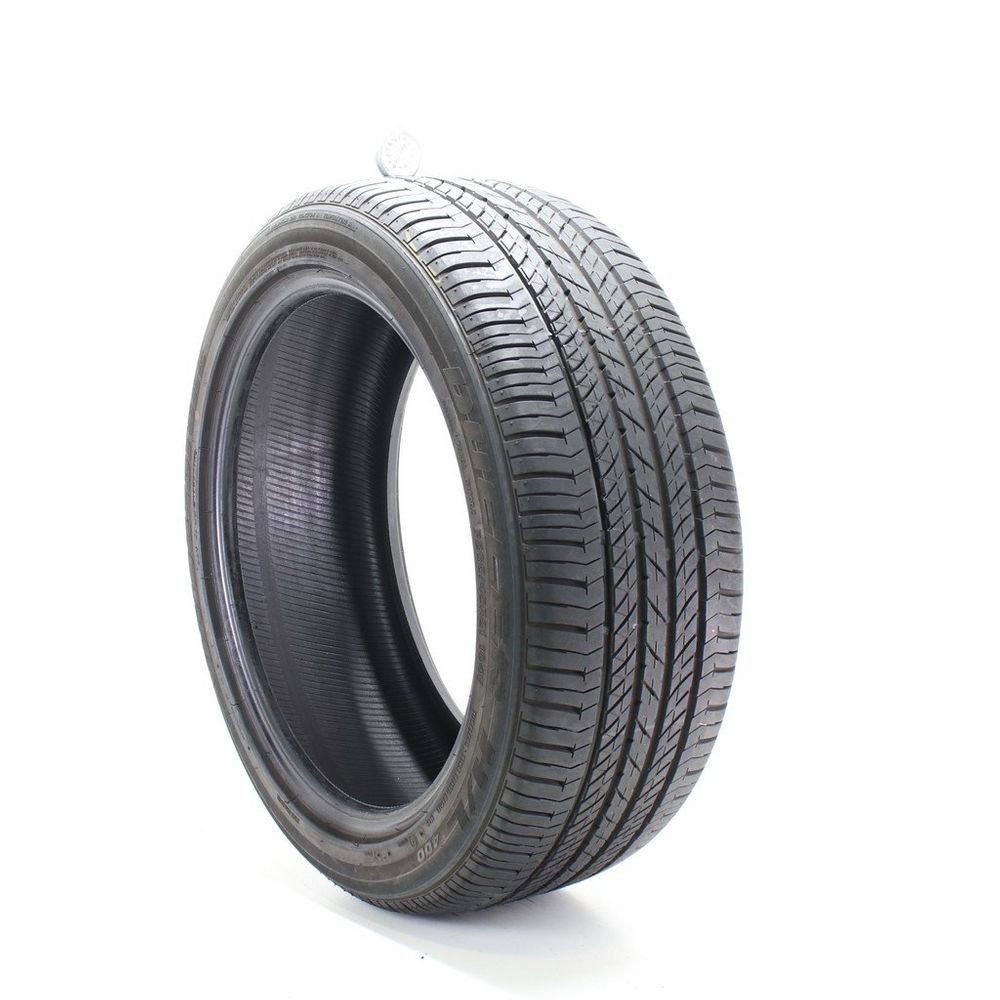 Set of (2) Used 265/45R21 Bridgestone Dueler H/L 400 104V - 8-9/32 - Image 1
