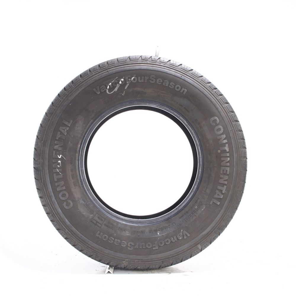 Set of (2) Used LT 215/85R16 Continental VancoFourSeason 115/112Q E - 9.5-11/32 - Image 3