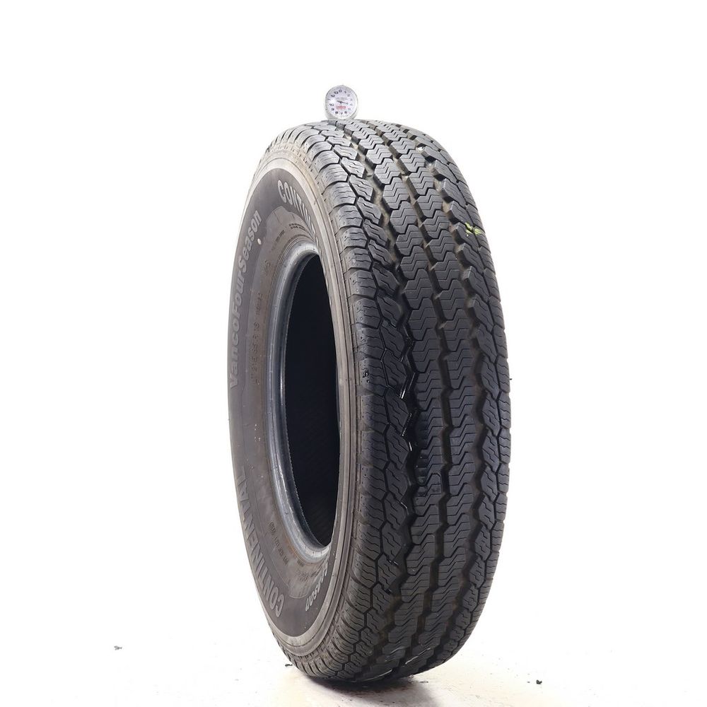 Set of (2) Used LT 215/85R16 Continental VancoFourSeason 115/112Q E - 9.5-11/32 - Image 4