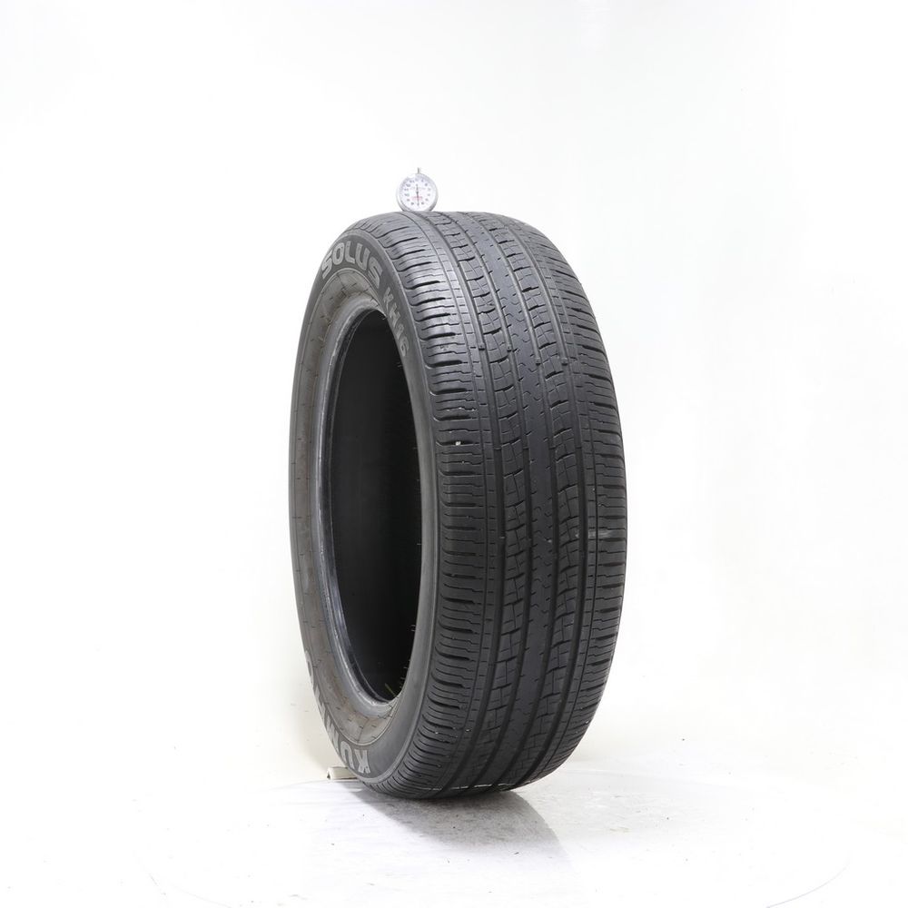 Set of (4) Used 225/55R19 Kumho Solus KH16 99H - 6-7.5/32 - Image 4