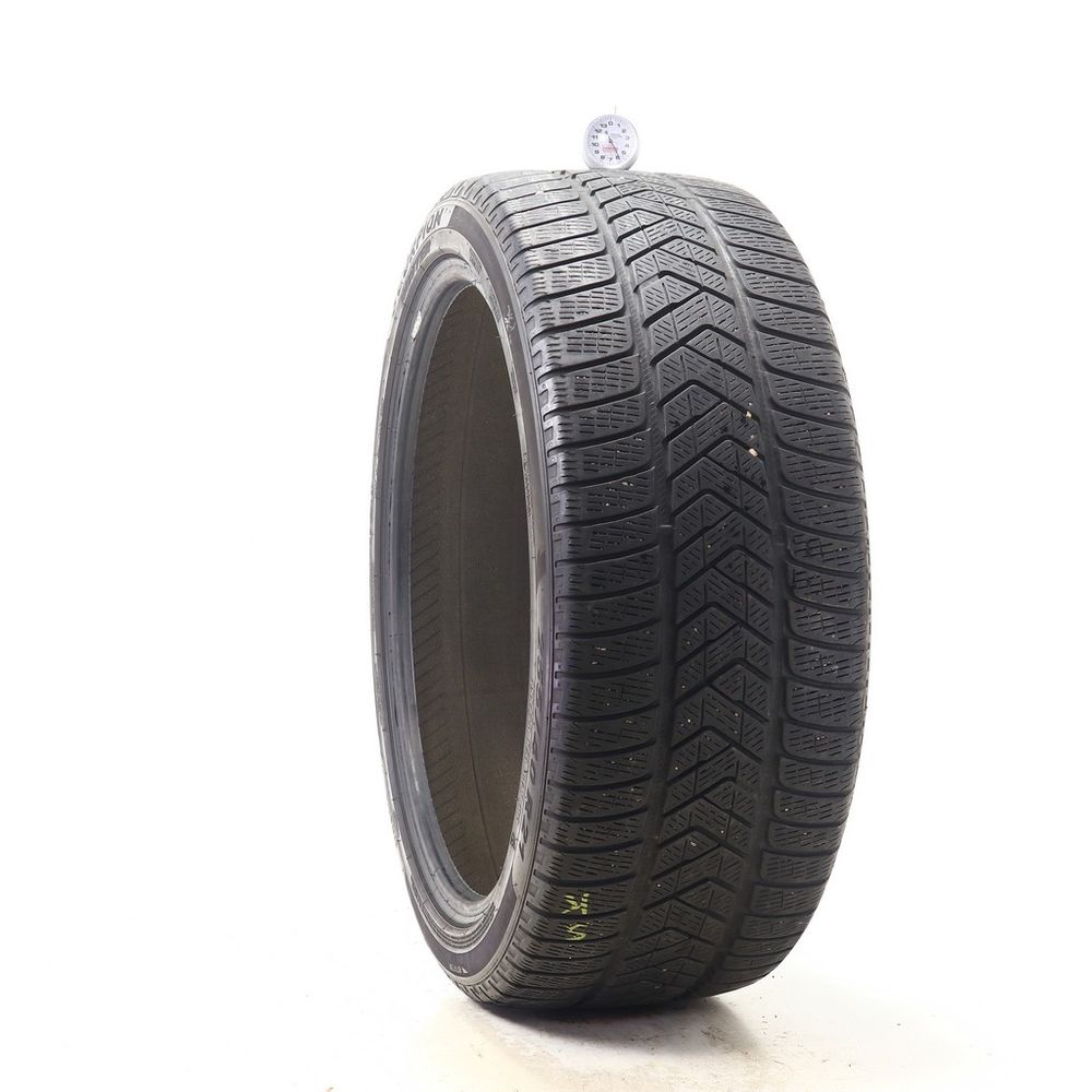 Set of (4) Used 255/40R21 Pirelli Scorpion Winter 102V - 5-6/32 - Image 4
