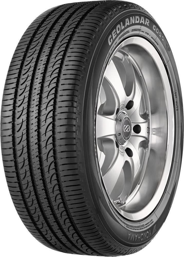 Set of (4) New 225/55R18 Yokohama Geolandar G055 98H - Image 1