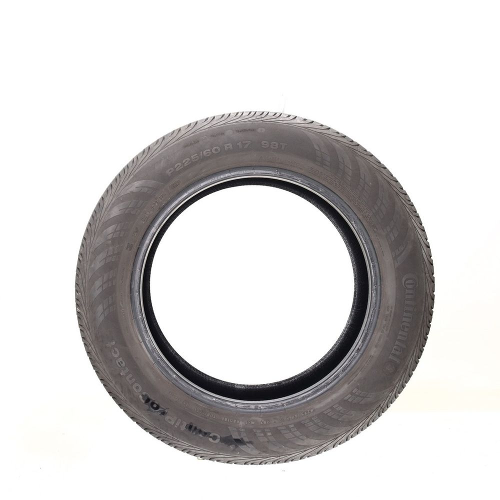 Set of (4) Used 225/60R17 Continental ContiProContact 98T - 6.5/32 - Image 3