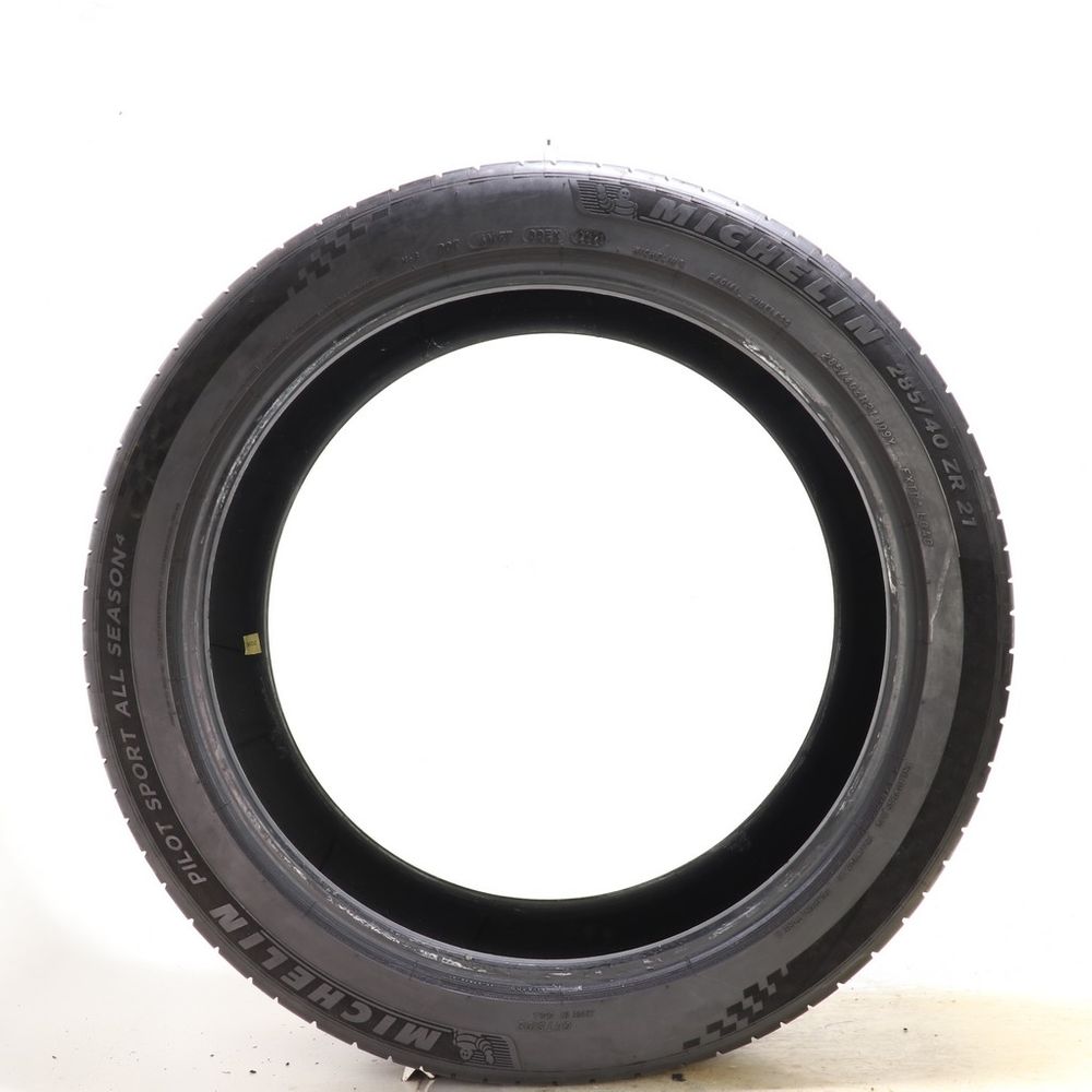 Set of (4) Used 285/40ZR21 Michelin Pilot Sport All Season 4 109Y - 5.5-6.5/32 - Image 3