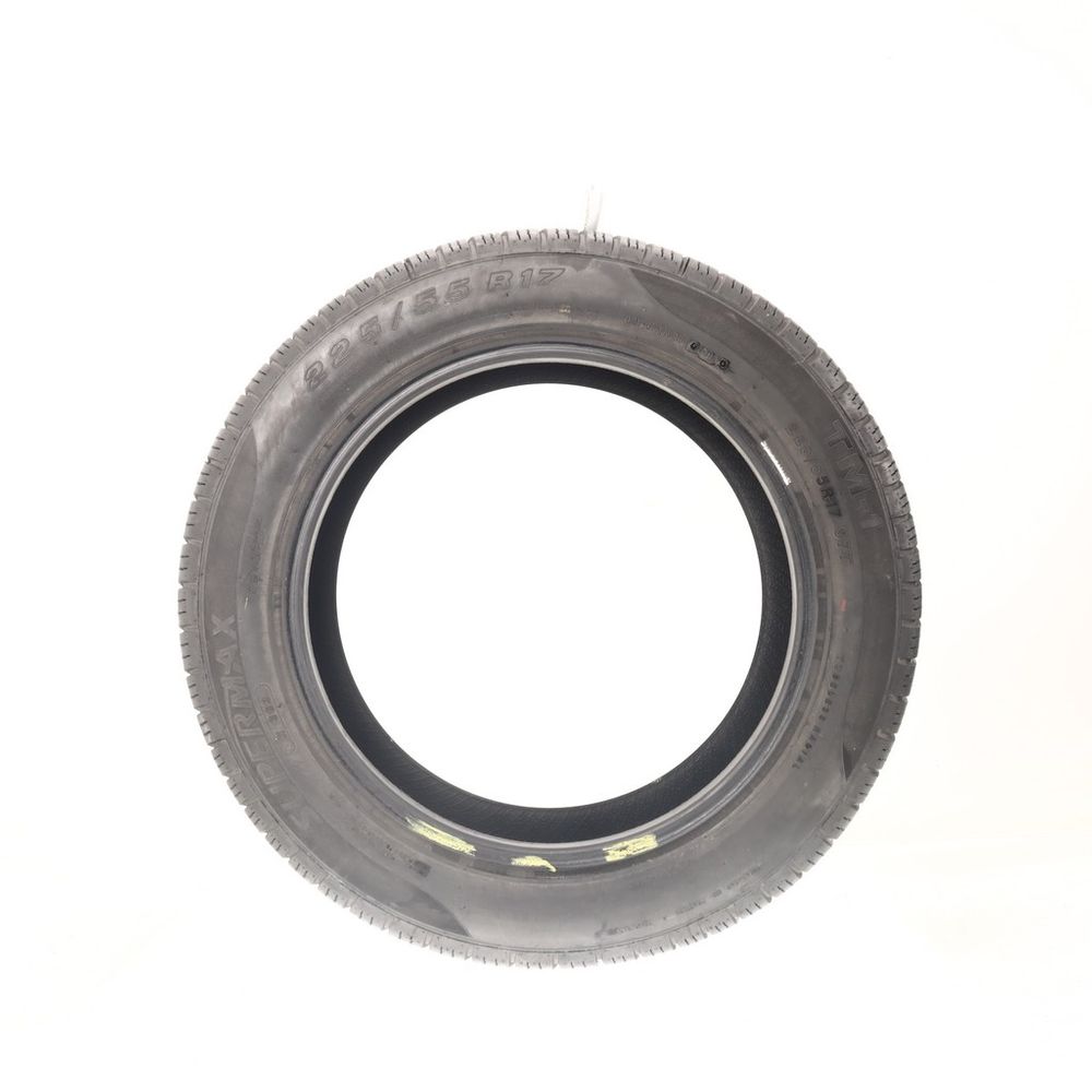 Set of (2) Used 225/55R17 Supermax TM-1 97T - 6.5-7/32 - Image 3