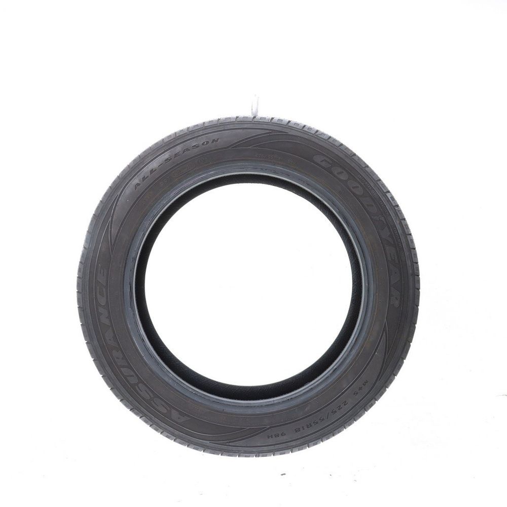Set of (4) Used 225/55R18 Goodyear Assurance All-Season 98H - 6/32 - Image 3