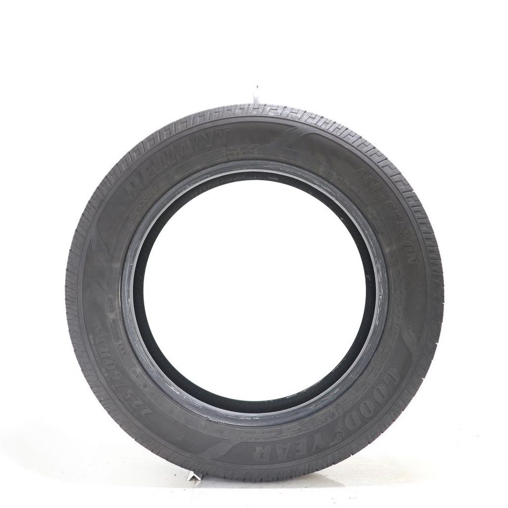 Set of (4) Used 225/60R18 Goodyear Reliant All-season 100V - 5-6/32 - Image 3
