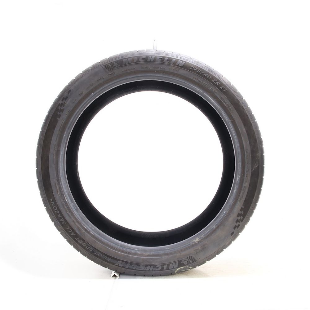 Set of (4) Used 275/40ZR21 Michelin Pilot Sport All Season 4 107Y - 6.5-8/32 - Image 9